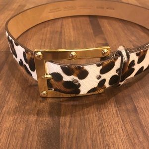 Michael Kors Women’s Haircalf Belt